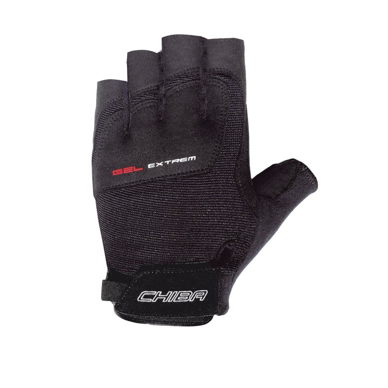 42166, Gel Extreme, Black, CHIBA Gloves